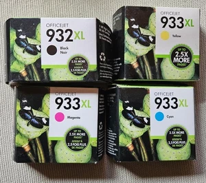 HP 932XL & 933 XL Printer Ink Cartridges - Picture 1 of 1