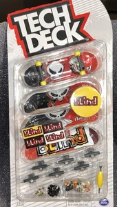 TECH DECK BLIND 4ER PACK FINGERBOARDS Retro 90er Kinder Spielzeug - Bild 1 von 4