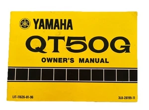 1979 Yamaha QT50G Owners Manual Printed In Japan - Picture 1 of 8