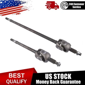2x Front Left & Right CV Axle Dana 30 For Jeep Wrangler 07-18 Wrangler JK 2018 - Picture 1 of 7