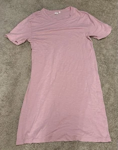 Gap T-Shirt Kleid Damen Größe Large Tall Rosa Etuikleid Kurzarm - Bild 1 von 7