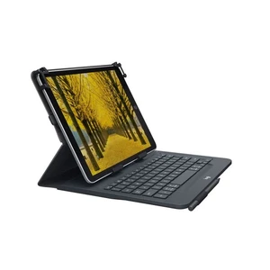 Logitech Universal Folio iPad or Tablet Case with Wireless Bluetooth Keyboard, F - Picture 1 of 7