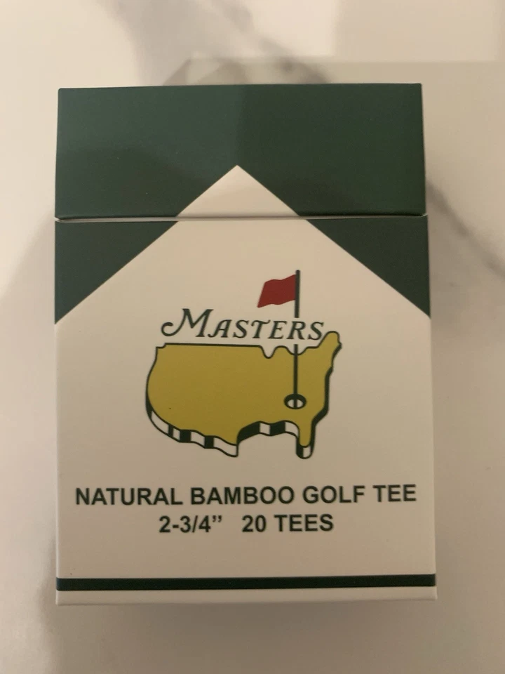 Lote de 5 Cajas - Camisetas Masters Madera Bambú En Hermosa Caja Camisetas 2 3/4 Pulgadas Foto 1 de 2