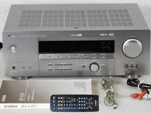 Yamaha RX-V 457 AV-Receiver titansilber inkl. Bedienungsanleitung und Fernbed. - Bild 1 von 15