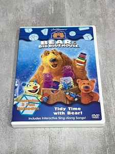 Bear in the Big Blue House - Tidy Time With Bear [DVD] Tested - Foto 1 di 3