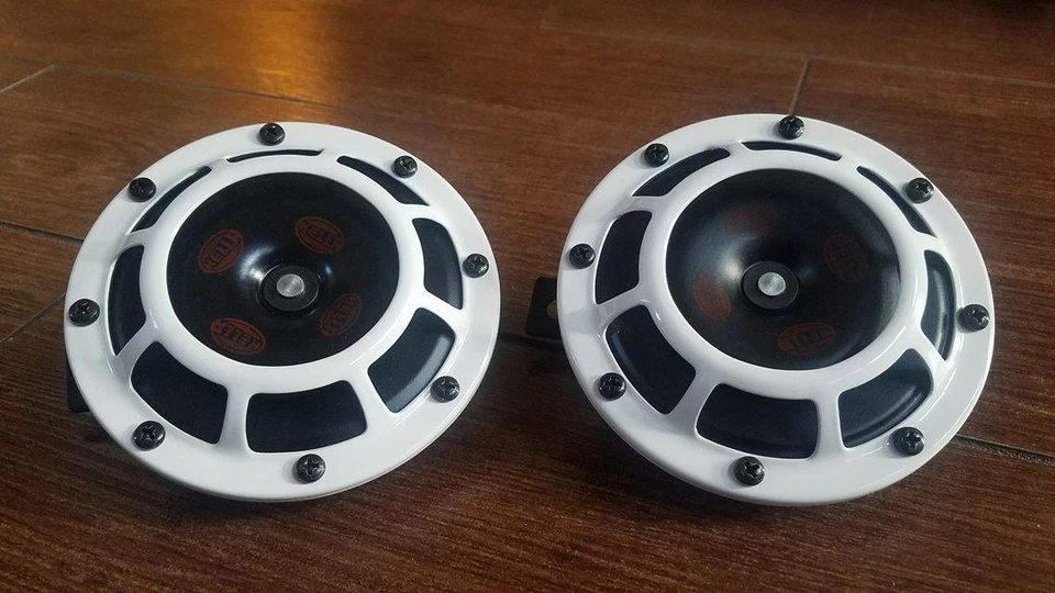 Kit de bocina doble Hella Supertone. Universal (Blanco) 003399801 Foto 1 de 1