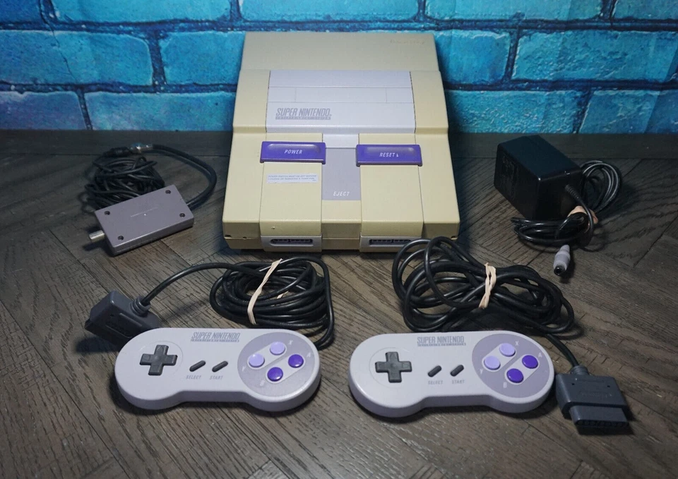 Authentic Genuine OEM Super Nintendo Entertainment System SNES Parts & Pieces - Image 1 of 1