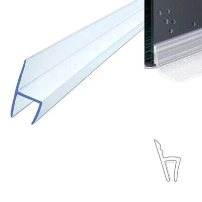 DFH GUARNIZIONE BOX DOCCIA PROFILO H RICAMBIO SILICONE TRASPARENTE 6MM 2MT 74226