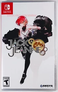 JACK JEANNE Sealed / IMPERFECT ARTWORK Nintendo Switch Spiel ESRB - Bild 1 von 9