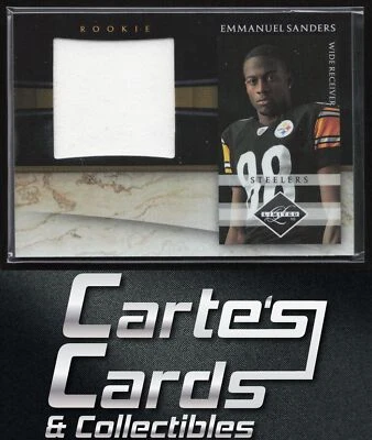 Emmanuel Sanders 2010 Panini Limited #29 Rookie Jumbo Jerseys Steelers 75/100 - Image 1 of 2
