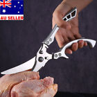 Kitchen Shears Stainless Steel Poultry Fish Chicken Bone Kitchen Scissors Heavy~