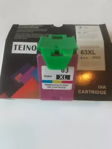 TEINO 63 XL Black Ink Cartridges For Use With HP - Picture 1 of 2