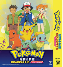 DVD Anime POKEMON Complete TV Series Season 1-5 (1-283 End) English (All Region)