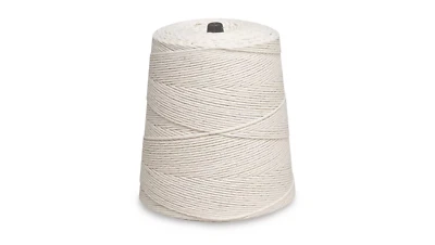 SHUFORD MILLS HICKORY, INC. Macramé Cotton String Butcher's Twine 2,520 Ft 16 Ply White 1/8" Gardening Rope