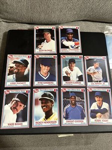1990 Post Cereal First Collector Series Baseball Cards Lot of 10 McGwire + More