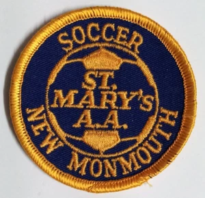 St Marys AA New Monmouth Middletown NJ Soccer Embroidered Souvenir Trading Patch - Picture 1 of 2