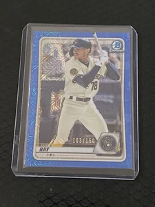 Corey Ray #103/150 Mojo Blue Refractor 2020 Bowman Chrome Prospects #BCP-248 - Bild 1 von 2