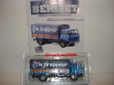 Collezione Berliet - Grk 10 Plateau Bache Scarpe Le Trappeur 1962 Al 1/43° - Immagine 1 di 2