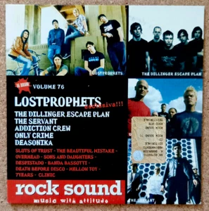 CD ROCK SOUND vol.76 Compilation Promo Lostprophets The Servant Deasonika Clinic - Picture 1 of 3