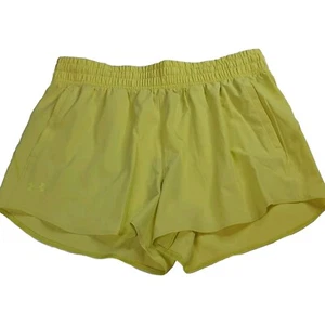 Under Armour Storm 3" Vanish Flex Woven Shorts Women's XL XLarge Lime Green - Picture 1 of 7