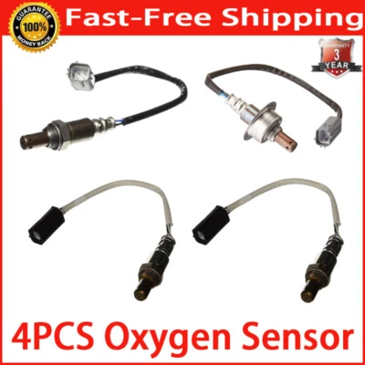 Sensor de oxígeno O2 aguas arriba + aguas abajo para Nissan GT-R 2009-2019 3,8 L V6 4 un. Foto 1 de 4