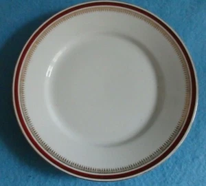 Jäger, 1 Teller, Kuchen-/Brot-, Porzellan, Hirte Hamburg, Goldrand - Bild 1 von 6