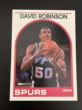 1989-90 Hoops David Robinson Rookie Rc Card