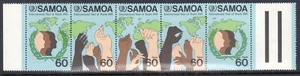 MAPAS SAMOA 1985 AÑO DE JUVENTUD - Imagen 1 de 1
