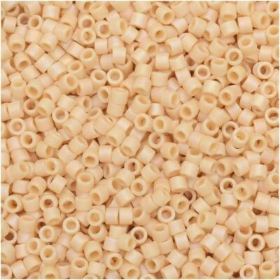 Cuentas Semilla Miyuki Delica Tamaño 11/0 Mate Pera Opaca AB 7.2g-Tubo (DB1591) Foto 1 de 3