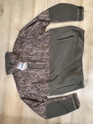 DRAKE WATERFOWL MST GUARDIAN EQWADER FLEX FLEECE 1/4 ZIP - CAMO PULLOVER - Image 1 of 3