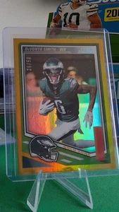 2025 Score Football DeVonta Smith Gold Zone /50 Philadelphia Eagles - Bild 1 von 1