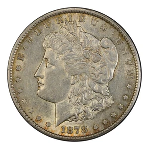 1878-CC Morgan Dollar PCGS AU-55 - Picture 1 of 4