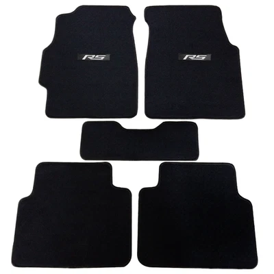 Alfombrilla de nailon negra para coche Acura Integra 94-01 5 piezas con RS Foto 1 de 3