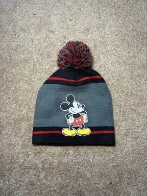 Disney Mickey Mouse Niños Tejido Gorro Pom Pom Foto 1 de 4