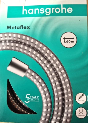 Duschschlauch, hansgrohe Metaflex Brauseschlauch,  160 cm - Bild 1 von 4