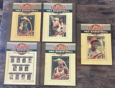 Juego de 5 fotos maestras 1993 Topps Archives Robinson, Coleman, Aguirre, Daugherty, Foto 1 de 4