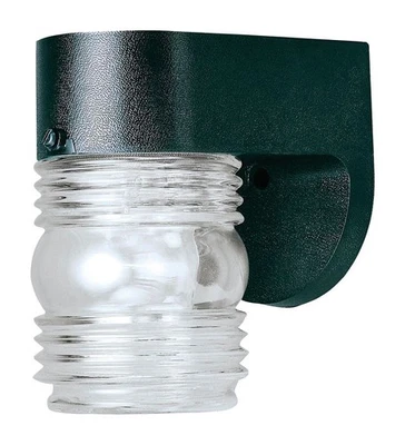 Interruptor negro brillante Westinghouse jarra de gelatina incandescente luz Foto 1 de 2