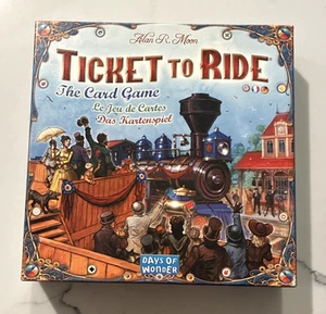 Ticket To Ride The Card Game - 2008 Alan Moon / Days of Wonder - Complete - Picture 1 of 2