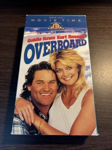 Overboard (1987) VHS - Kurt Russell, Goldie Hawn - Directed By Garry Marshall - Imagen 1 de 3