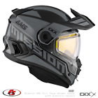 NEW CKX MISSION Snowmobile HELMET AMS SPACE Gray/White, MD,LG,XL,2X