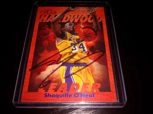 1997-98 Flair #13 Shaquille O’Neal Hardwood Leader autographed card - Picture 1 of 1