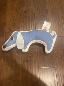 Skip Hop blue Dachshund Pillow - Picture 1 of 8