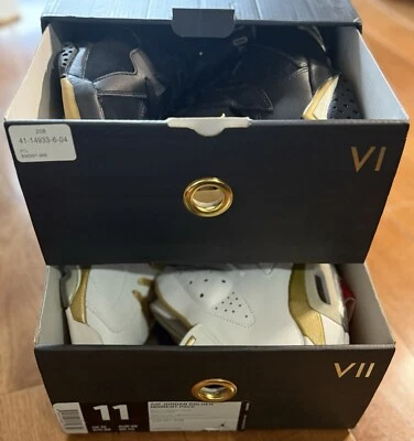 NUEVO DS RETRO AIR JORDAN 6/7 GMP GOLDEN MOMENTS PACK VI VII TALLA 11 DEFINICIÓN DMP Foto 1 de 4