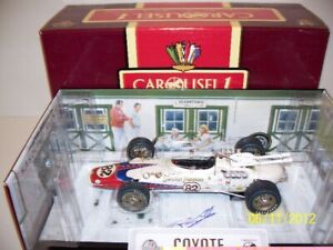 AUTOGRAPHED #82 GEORGE SNIDER A J FOYT OWNED  "Indy 500"  CAROUSEL 1  1966 LOTUS