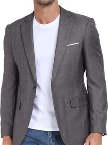 Mens Casual Blazer Jacket Lightweight Sports Coat Suit Jacket for Summer Daily B - Picture 1 of 15