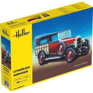 CITROEN B14 NORMANDE KIT 1:24 Heller Kit Auto Die Cast Modellino