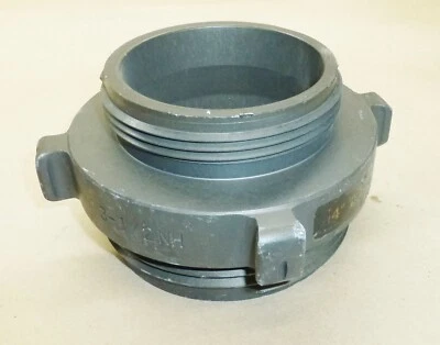 Adaptador de manguera de bomberos Red Head de 3 1/2" a 4" macho a macho NH Foto 1 de 4