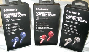 Skullcandy Indy Truly Wireless Earbuds - Blue, Red and Black U PICK NEW - Picture 1 of 11