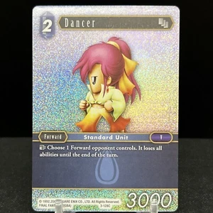 Tarjeta opus de papel de bailarín 3-128C de final fantasy - Imagen 1 de 2