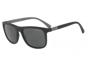 Emporio Armani Sunglasses EA4079  504287 Black  Man - Picture 1 of 4